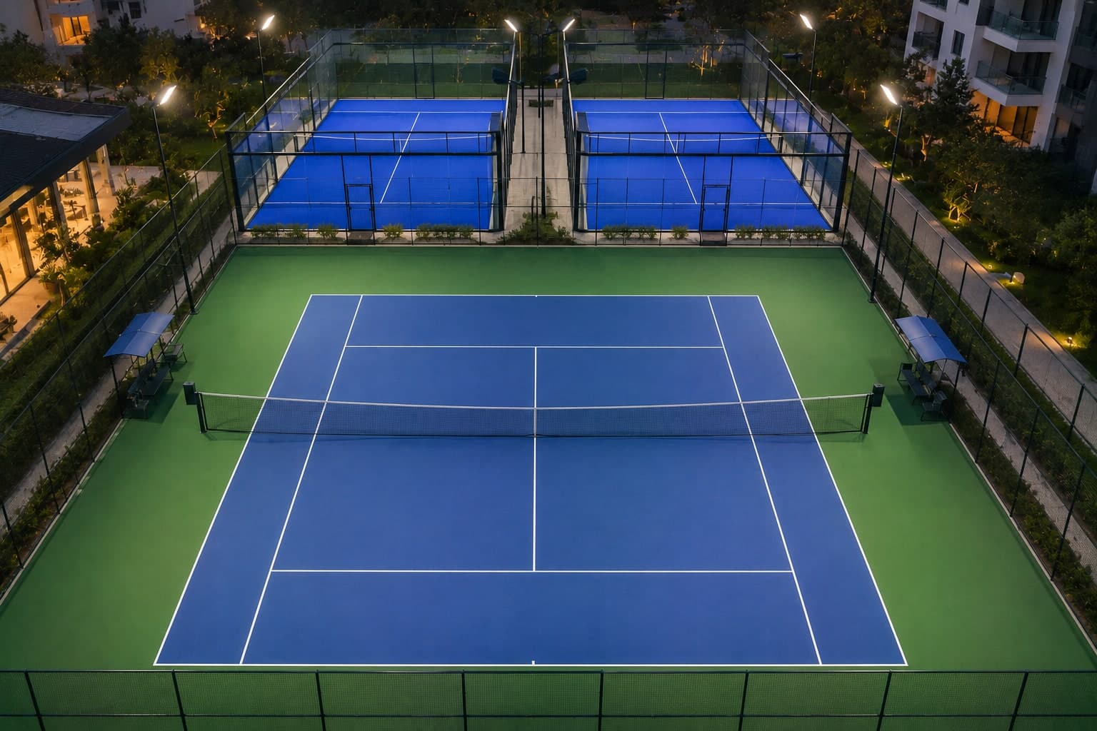 İzmir Lüks Site Tenis + Padel
