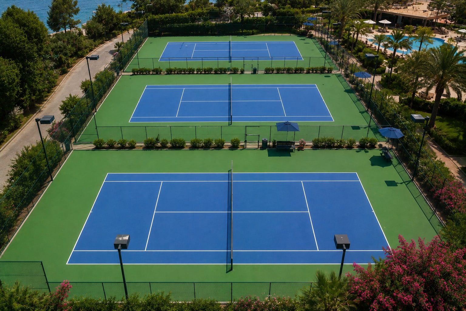 Kuşadası Tatil Köyü Tenis Kompleksi