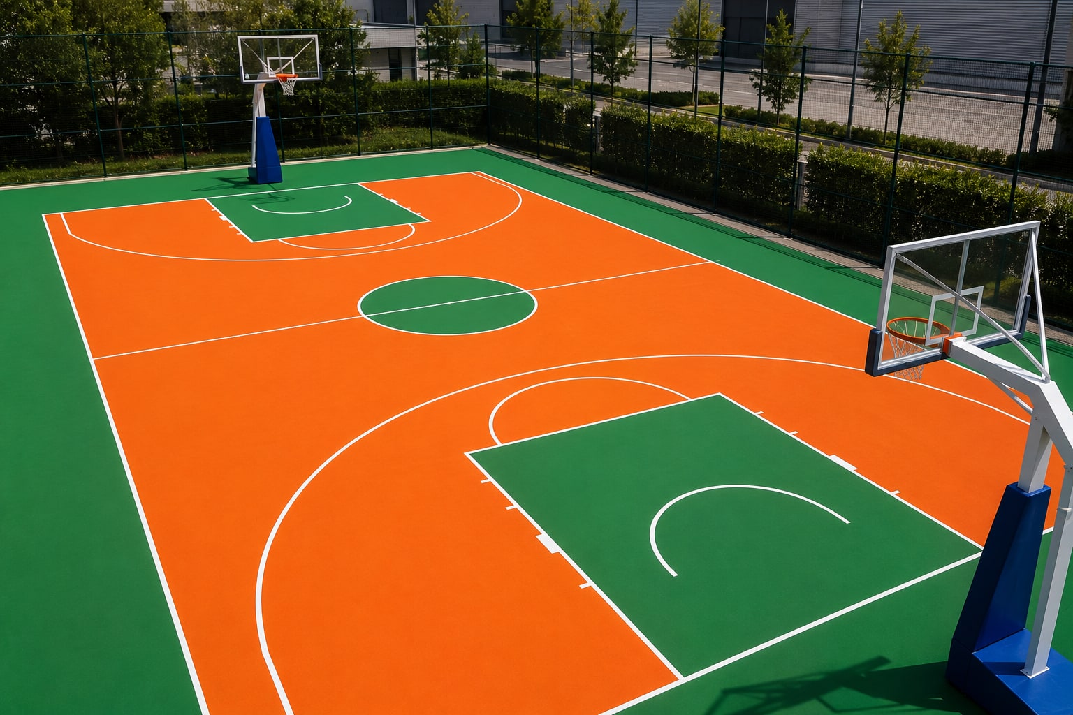 Manisa Okul Basketbol Sahası