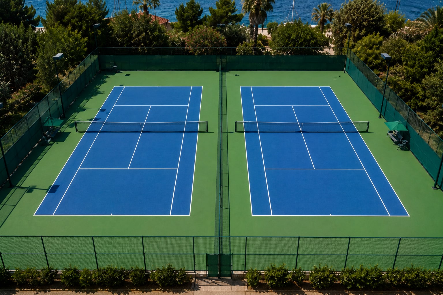 Marmaris Tenis Kortu Yenileme