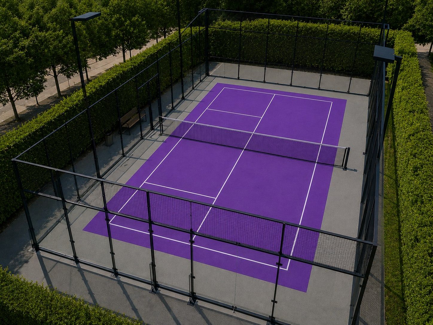 Padel Akrilik Yüzey Sistemi 2