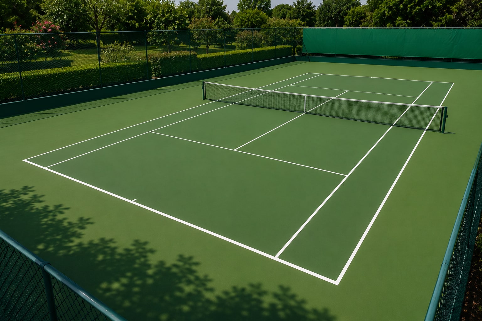 Tenis Kortu Akrilik Kaplama 2